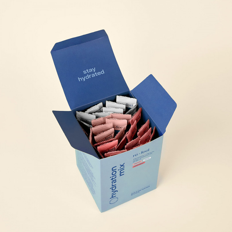 Изотоник электролит в стиках HYDRATION MIX с персиком-маракуйей (1 шт) ReFeel